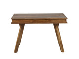 Jodhpur Sheesham small dining table made of solid wood with dark edging