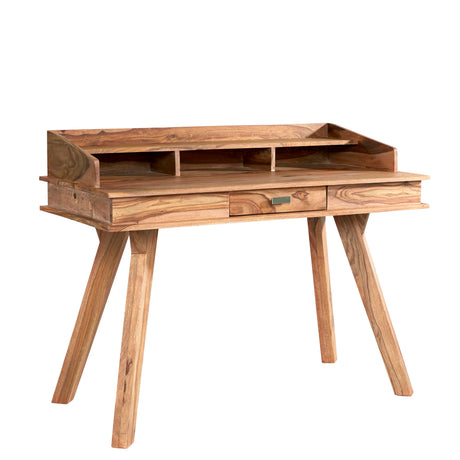 Jodhpur Sheesham study desk made from solid sheesham wood with dark edging