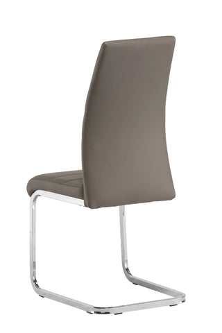 Elegant Taupe Dining Chair for Modern Home Interiors