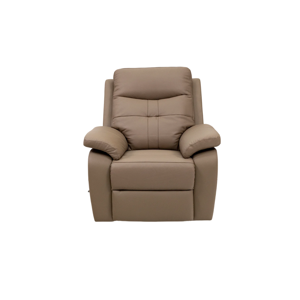 Brown Leather Electric Recliner Chair for Ultimate Comfort