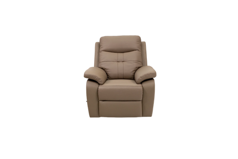 Brown Leather Electric Recliner Chair for Ultimate Comfort