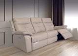 Light Stone 3-Seater Electric Recliner Sofa for Ultimate Comfort