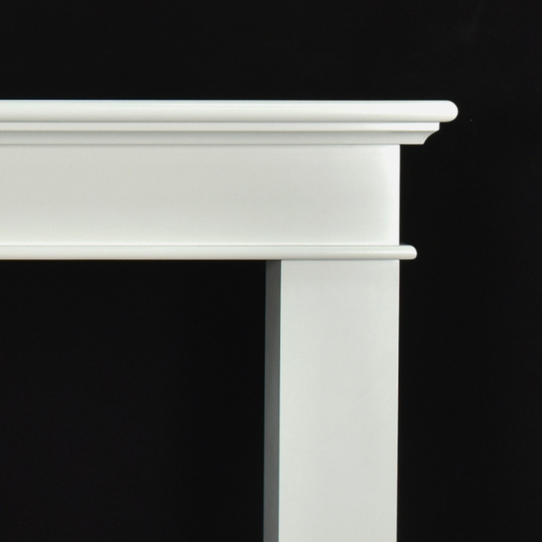 54" Renoir White Pearl Surround