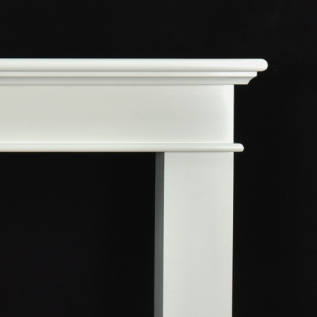 54" Renoir White Pearl Surround
