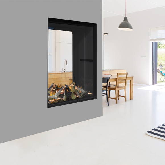 Evonic Halo 810 DS / Stora Double Sided Built-In Electric Fire
