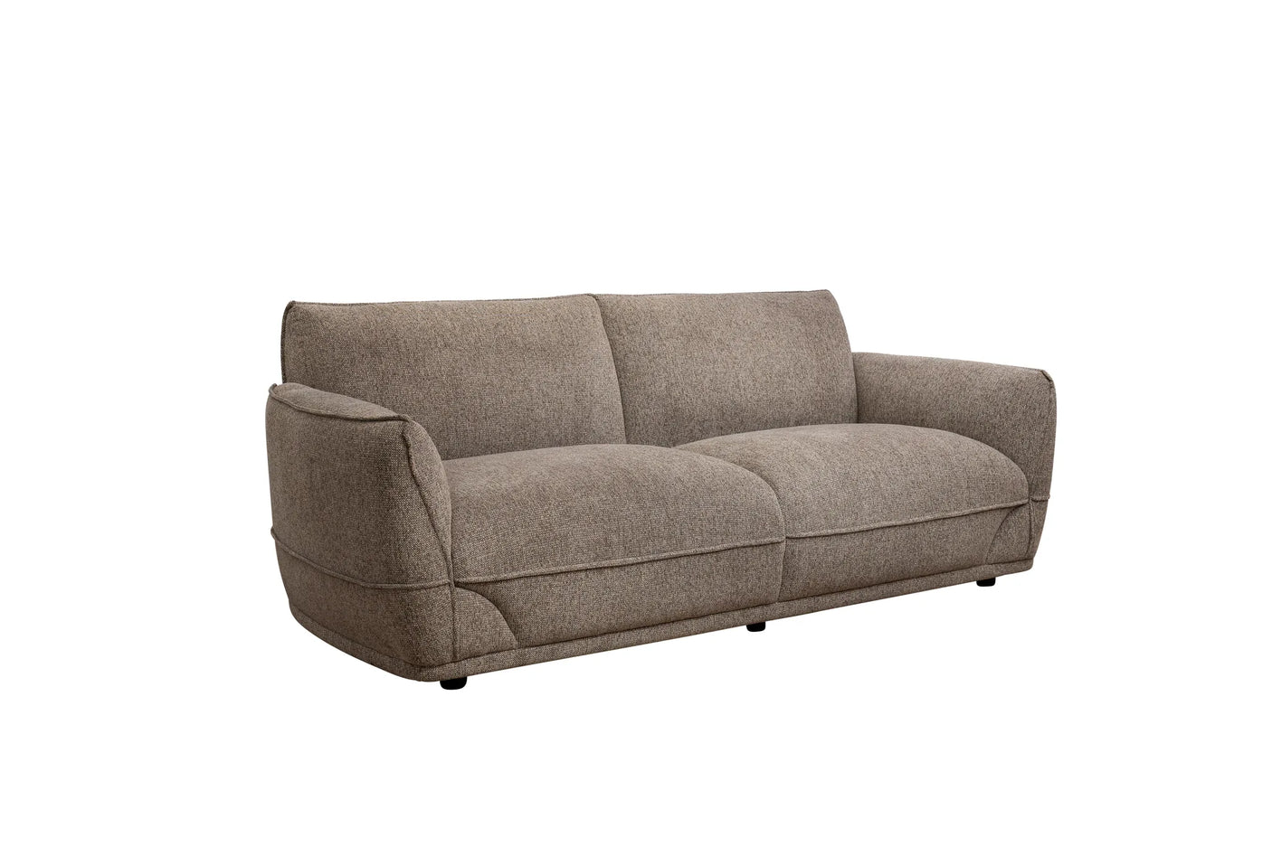 Tamson Fabric 3 Seater Sofa - Pebble