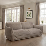 Tamson Fabric 3 Seater Sofa - Pebble