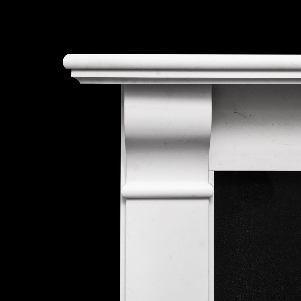 GMS 54" Tara Honed Naples White Surround