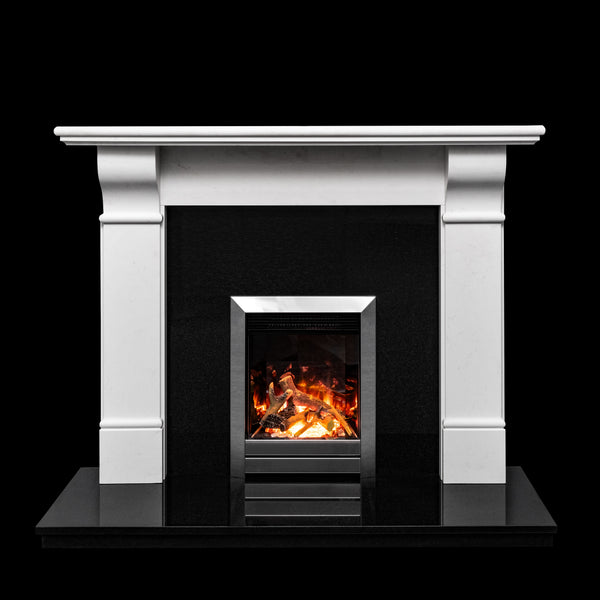 60" Tara Honed Naples White Surround