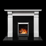 60" Tara Honed Naples White Surround