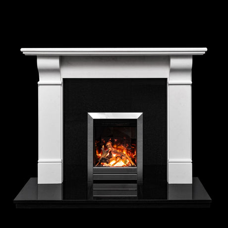 60" Tara Honed Naples White Surround