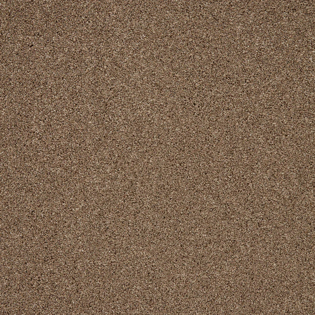 Warm brown textured carpet with dense, plush pile | Home Centre Direct UK