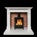 60" Valence Honed Naples White Surround