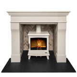 Mazona Westport Eco Cast Stove in Enamel Cream 5kw