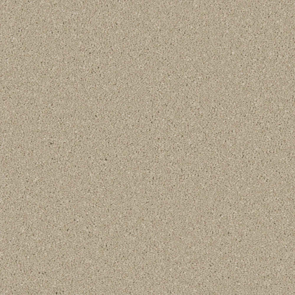Beige textured carpet with a dense, even loop pile | Home Centre Direct UK